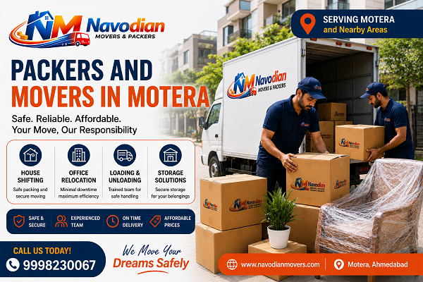 Packers and Movers in Motera