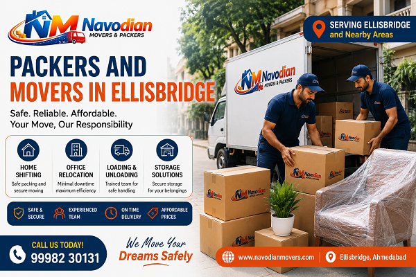 Packers and Movers in Ellisbridge